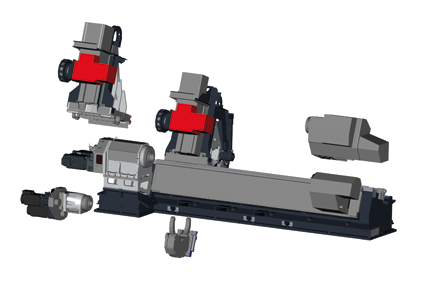 Токарный обрабатывающий центр c ЧПУ EMCO MAXXTURN 200