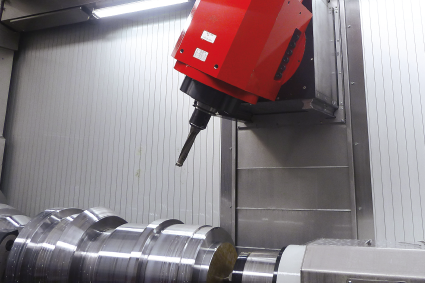 Токарный обрабатывающий центр с ЧПУ с фрезерным шпинделем EMCO HYPERTURN 200 Powermill